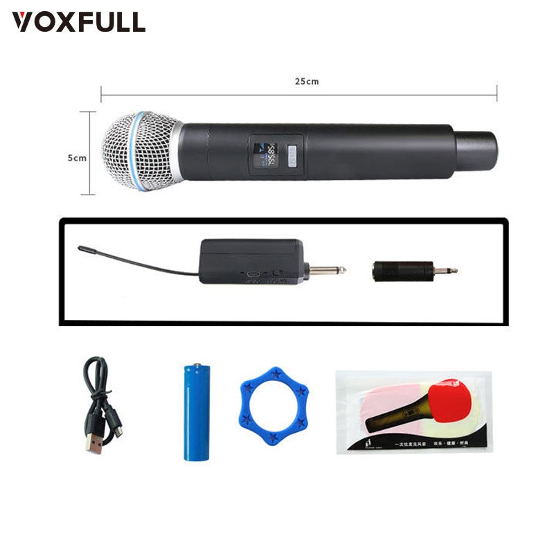 2-Channel Wireless Handheld Microphone System - Image 3